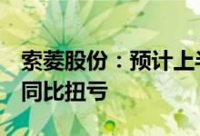 索菱股份：预计上半年净利100万至500万元同比扭亏