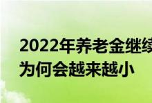 2022年养老金继续上涨 总体涨幅4%！涨幅为何会越来越小 