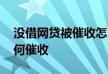 没借网贷被催收怎么办 网贷找不到借款人如何催收
