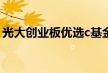 光大创业板优选c基金 买基金算创业板经验吗