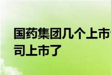 国药集团几个上市公司 国药集团有哪六家公司上市了 