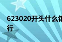 623020开头什么银行 623020开头是什么银行
