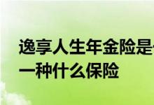 逸享人生年金险是一种什么的保险 年金险是一种什么保险
