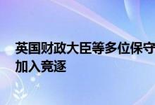 英国财政大臣等多位保守党人士宣布竞选下任首相已有8人加入竞逐