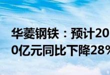 华菱钢铁：预计2022年上半年净利36亿元-40亿元同比下降28%~35%