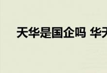 天华是国企吗 华天科技是国企还是私企
