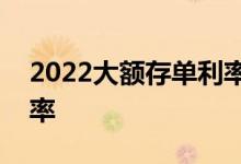 2022大额存单利率兴业 兴业大额存单3年利率