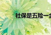 社保是五险一金吗 有什么不同吗 