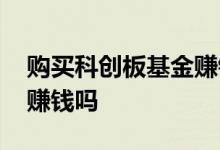 购买科创板基金赚钱吗 购买科创板基金可以赚钱吗