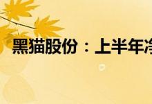 黑猫股份：上半年净利同比预降84%-87%