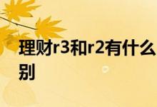 理财r3和r2有什么区别 投资理财3r和2r的区别