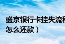 盛京银行卡挂失流程（盛京银行信用卡挂失后怎么还款）