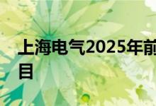 上海电气2025年前计划开发20GW新能源项目