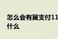 怎么会有翼支付11888短信 11888翼支付是什么