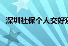 深圳社保个人交好还是公司代缴好 怎么交 