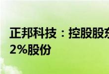 正邦科技：控股股东及一致行动人拟减持不超2%股份