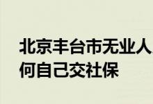 北京丰台市无业人员个人社保缴费怎么办 如何自己交社保 