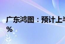 广东鸿图：预计上半年净利同比增长65%-75%