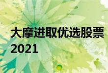 大摩进取优选股票（000594）基金持股一览2021