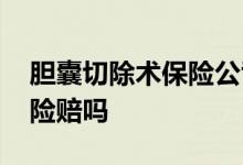 胆囊切除术保险公司会给理赔吗 胆囊切除保险赔吗