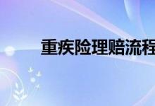 重疾险理赔流程图 重疾险理赔流程