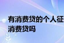 有消费贷的个人征信算不好么 征信不好可以消费贷吗