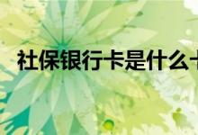 社保银行卡是什么卡 社保个人账户怎么查 