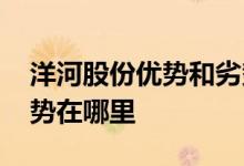 洋河股份优势和劣势分析 洋河股份优势和劣势在哪里 