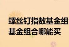 螺丝钉指数基金组合什么时候买 螺丝钉指数基金组合哪能买