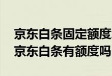 京东白条固定额度怎么取出来 新手机号注册京东白条有额度吗