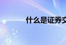 什么是证券交易所和证券公司