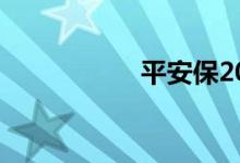 平安保2021保险规则