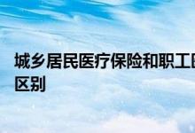 城乡居民医疗保险和职工医疗保险同时参保有冲突吗 有什么区别 