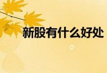 新股有什么好处 次新股的好处与坏处