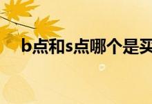b点和s点哪个是买入 b是买入还是s买入