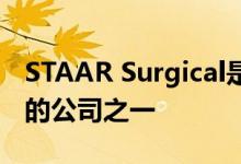 STAAR Surgical是在医疗保健领域表现最好的公司之一