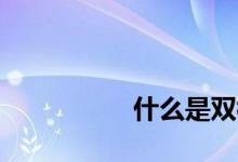 
什么是双楼梯四口之家？ 