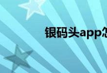 银码头app怎么样（银码头）