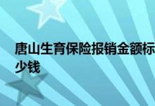 唐山生育保险报销金额标准2022 唐山生育险一般都报了多少钱 
