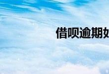 借呗逾期如何延期还款？