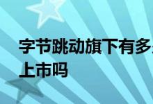 字节跳动旗下有多少家公司 字节跳动公司会上市吗