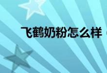 飞鹤奶粉怎么样（怎么选择飞鹤奶粉）