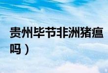 贵州毕节非洲猪瘟（猪瘟对于生猪价格有影响吗）