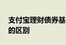 支付宝理财债券基金靠谱吗 基金债券和理财的区别