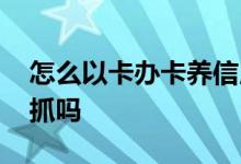 怎么以卡办卡养信用卡 信用卡以卡养卡会被抓吗