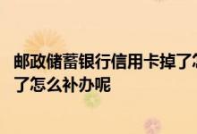邮政储蓄银行信用卡掉了怎么补办 请问办邮政储蓄信用卡坏了怎么补办呢