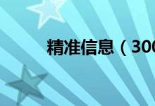 精准信息（300099）董事长介绍