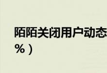 陌陌关闭用户动态（陌陌股价盘前大跌近10%）