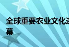 全球重要农业文化遗产大会在浙江省青田县开幕