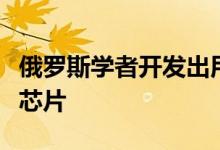 俄罗斯学者开发出用于超快速信息传输的纳米芯片